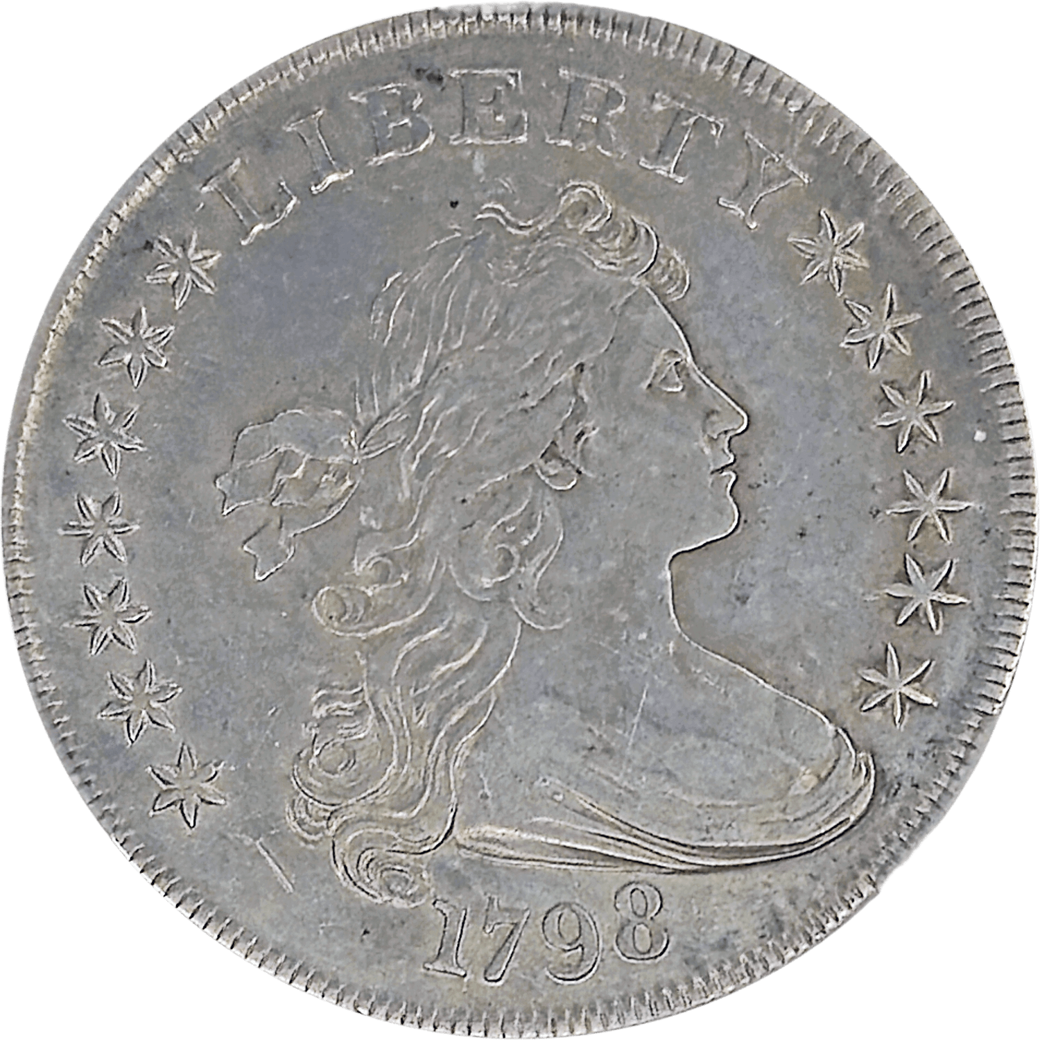 1798 Bust Dollar CACG