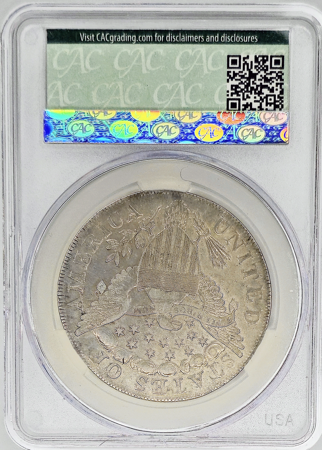 1798 Bust Dollar CACG