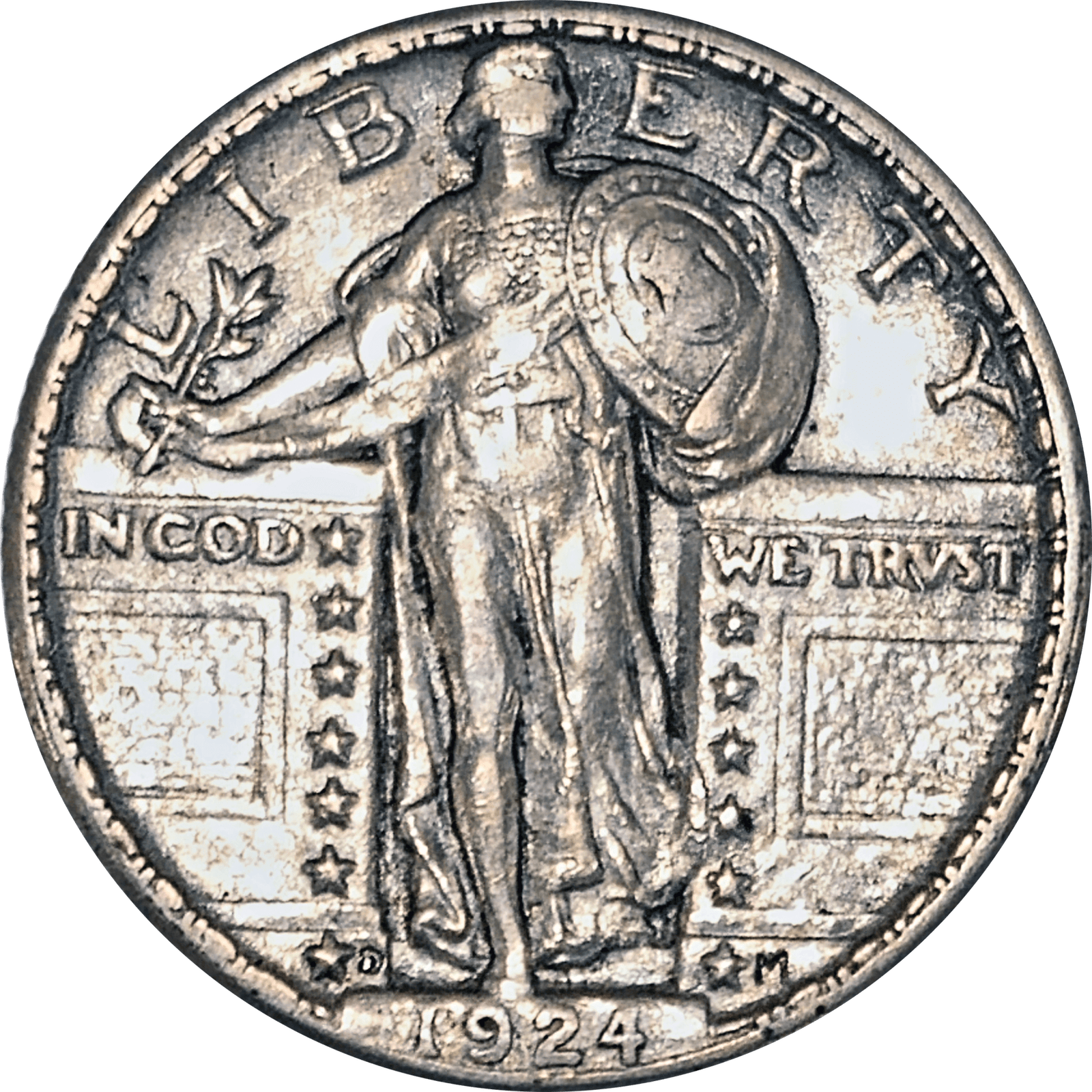 1924 D Standing Liberty Quarter