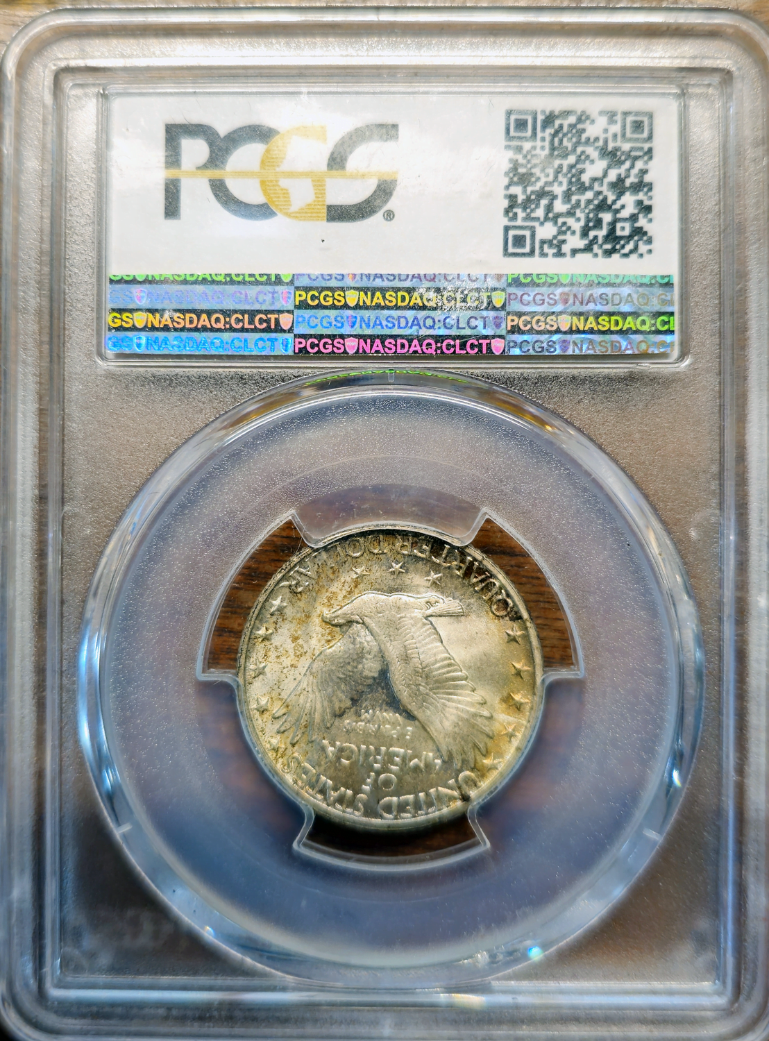 1929 S SLQ MS65+ PCGS reverse holder