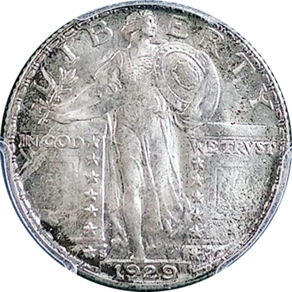 1929 S SLQ MS65+ PCGS Obverse view