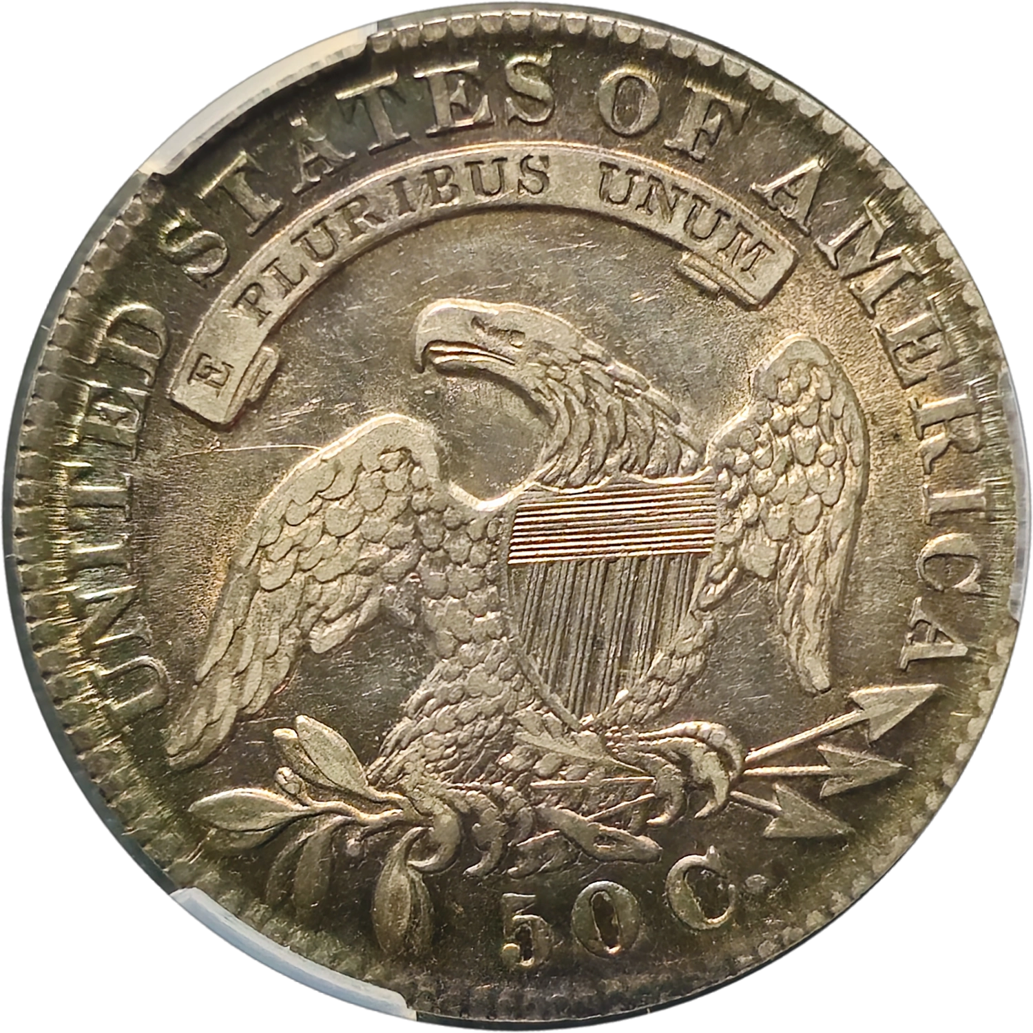 CACG 1831 Capped Bust Half Dollar VF30