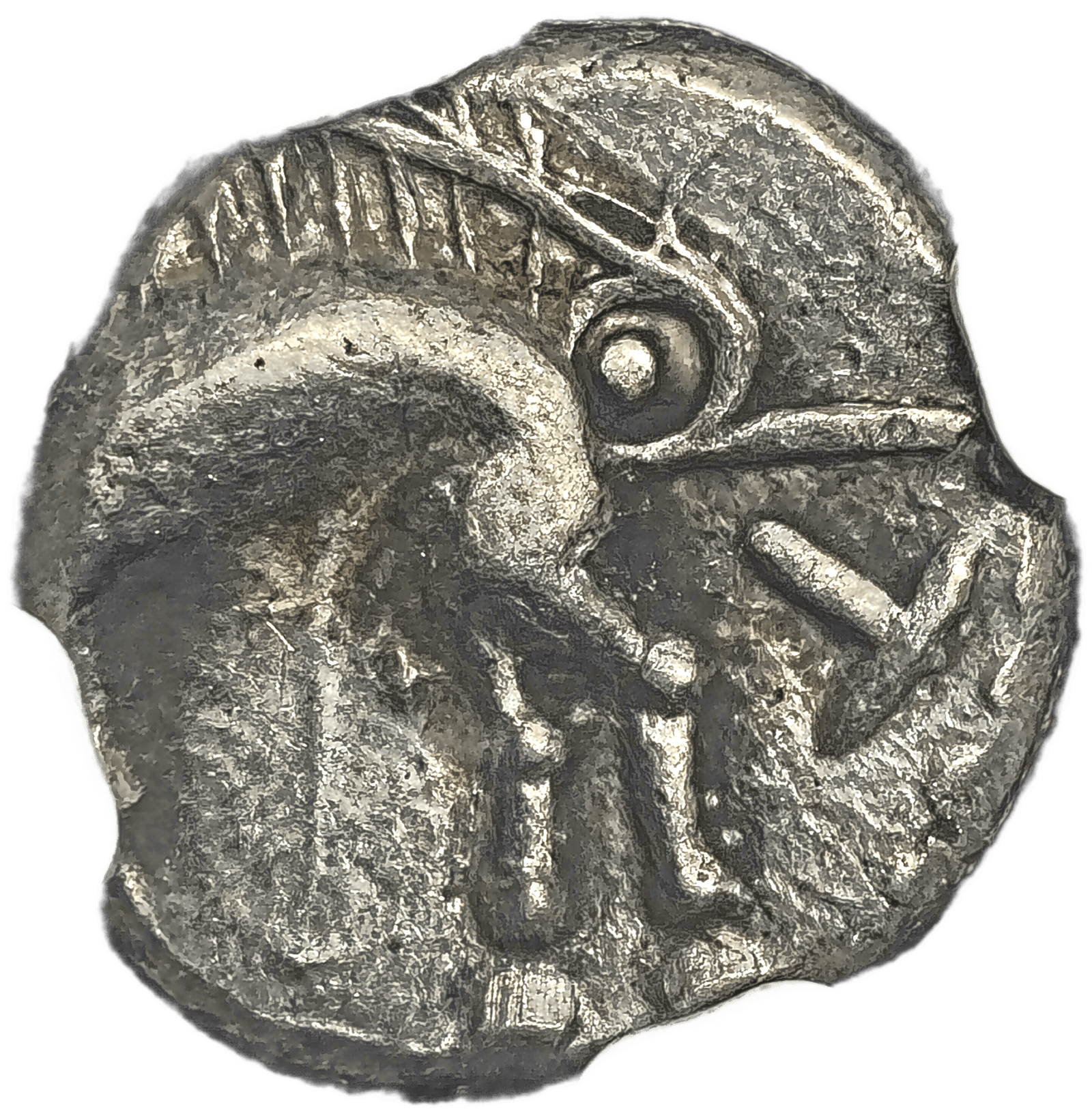 Sequani AR Quinarius: Reverse View