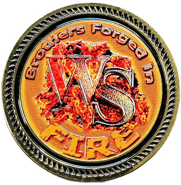 Widows Sons Branded Brother Challenge Coin