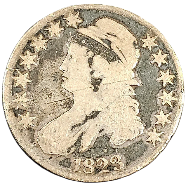1823 Capped Bust Half Dollar; An Engaging Type Coin