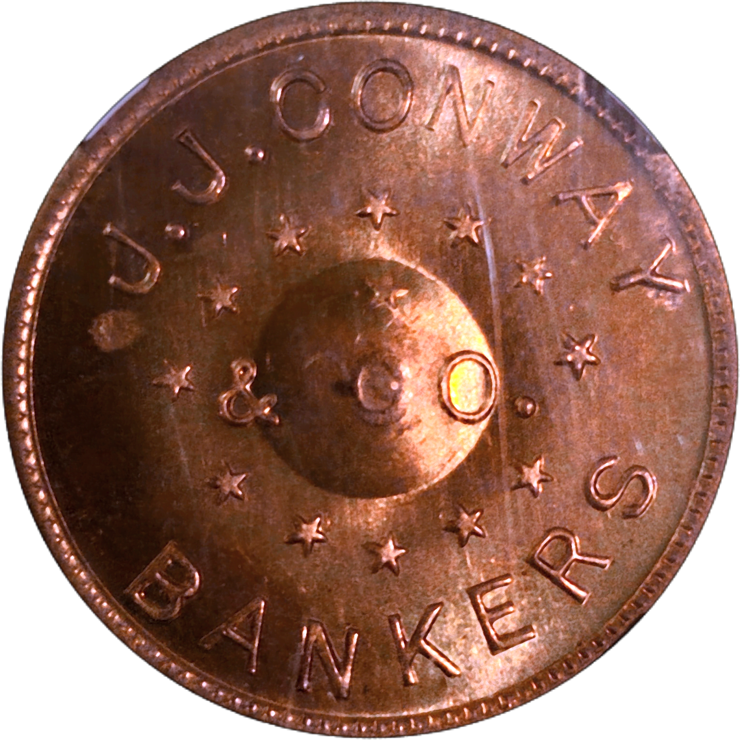 J.J.Bankers-Pikes-Peak-Gold-restrike-obverse-view