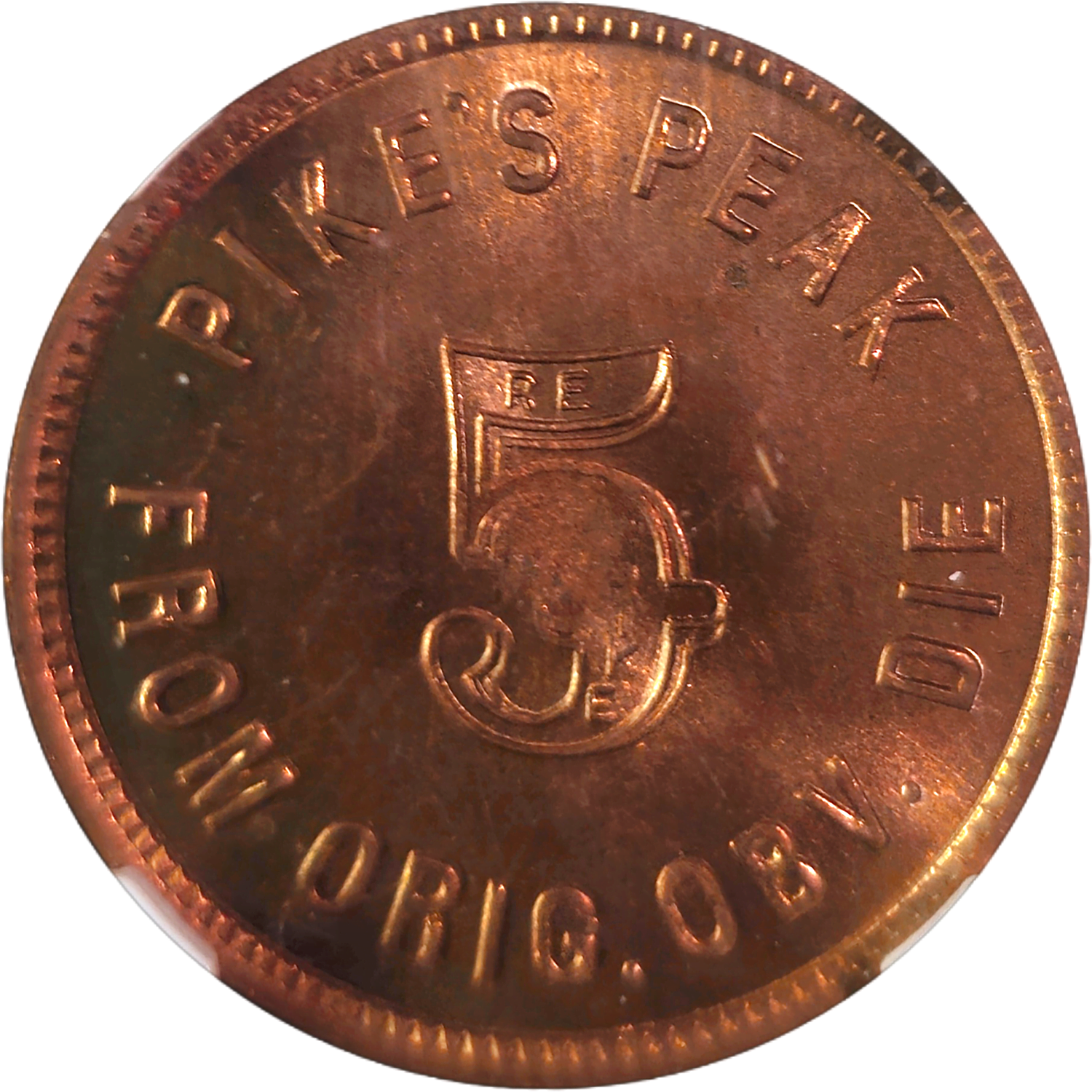 J.J.Bankers-Pikes-Peak-Gold-restrike-reverse-view