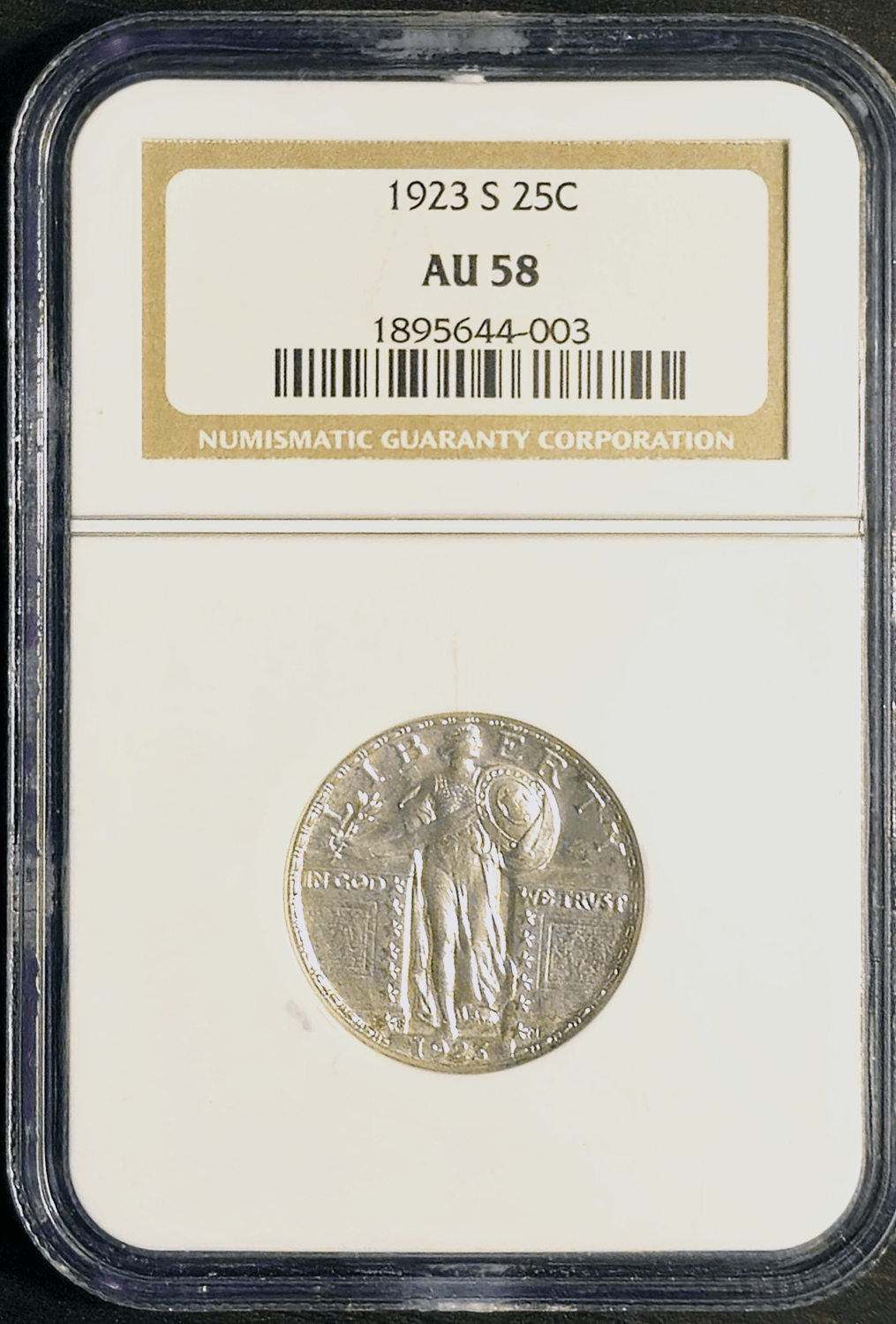 1923 S Key Date Quarter