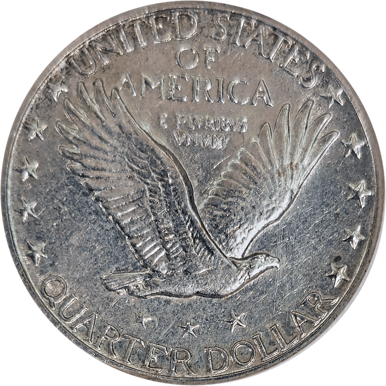 1923 S Standing Liberty Quarter Reverse View