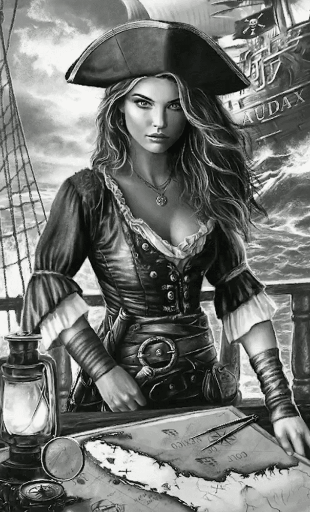 Florida $5 Goldback Note Buccaneer Babe