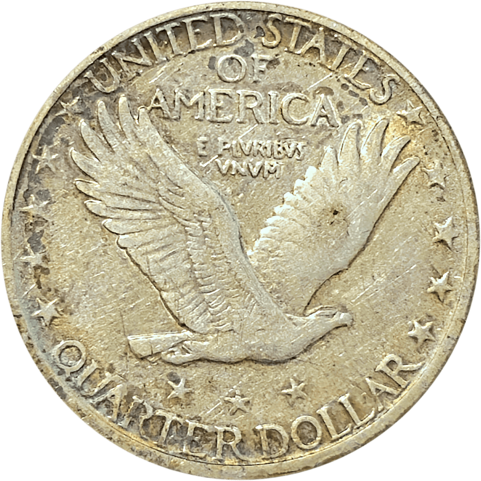 1917 Type II Standing Liberty Quarter Reverse