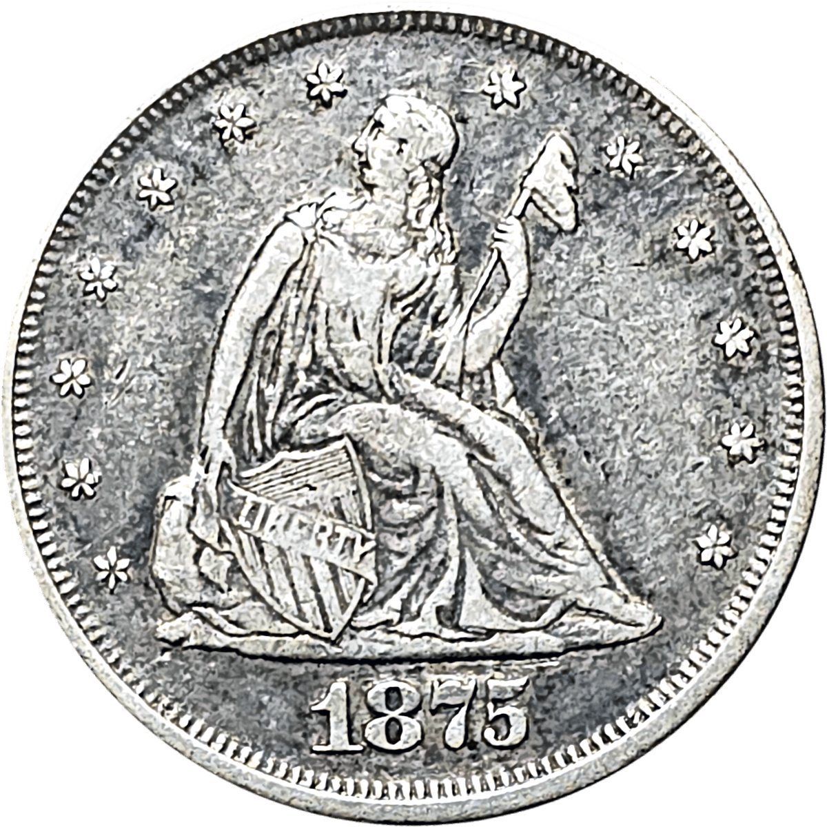1857 Twenty Cent Piece