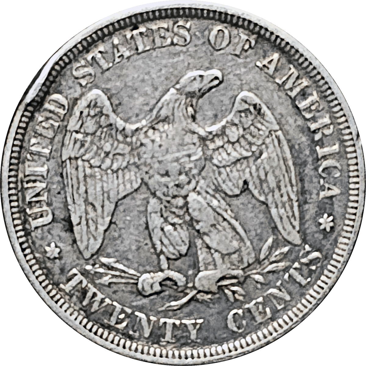 1857 Twenty Cent Piece