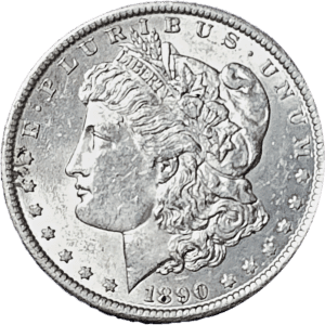 1890 CC Morgan Dollar