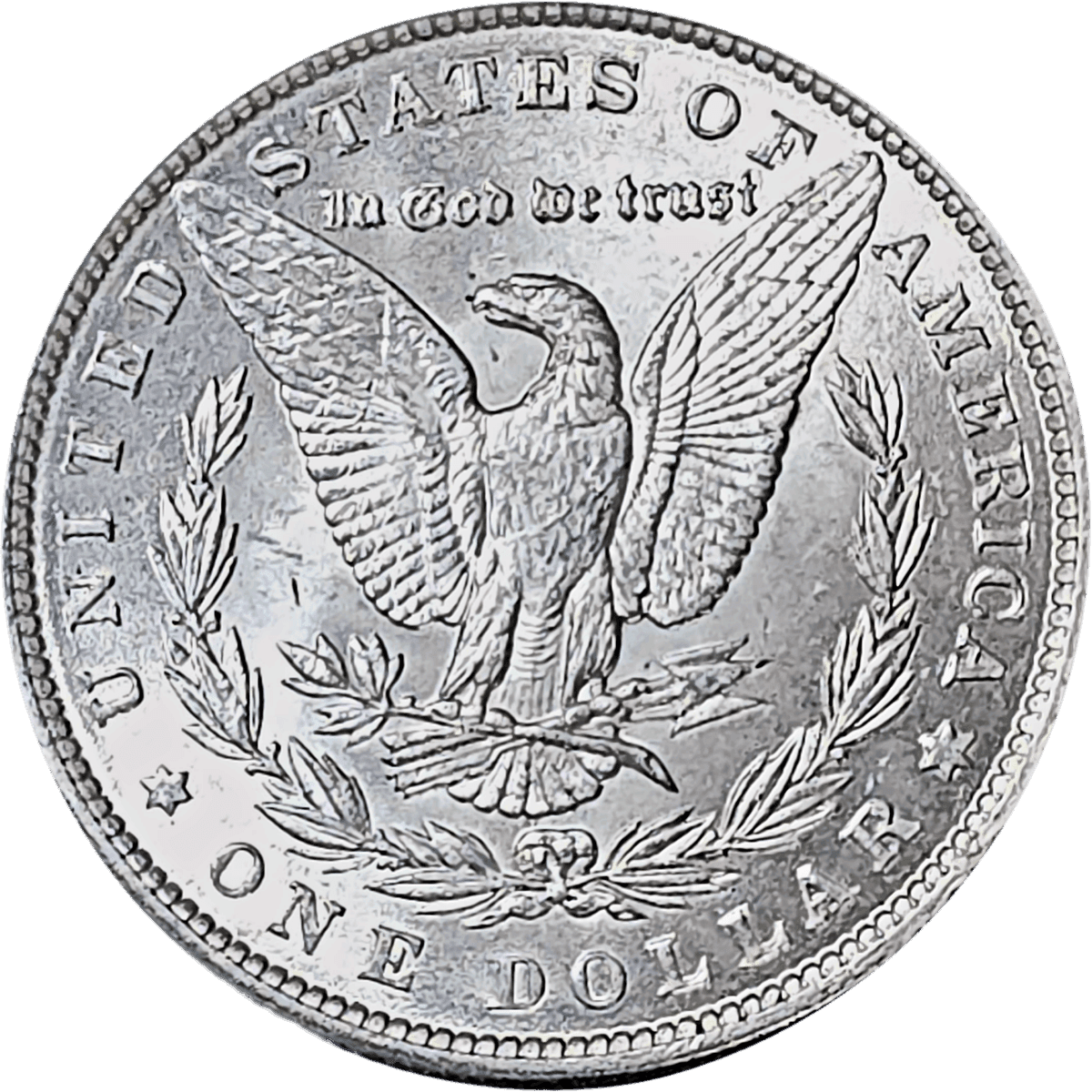 1890 Morgan Dollar Reverse