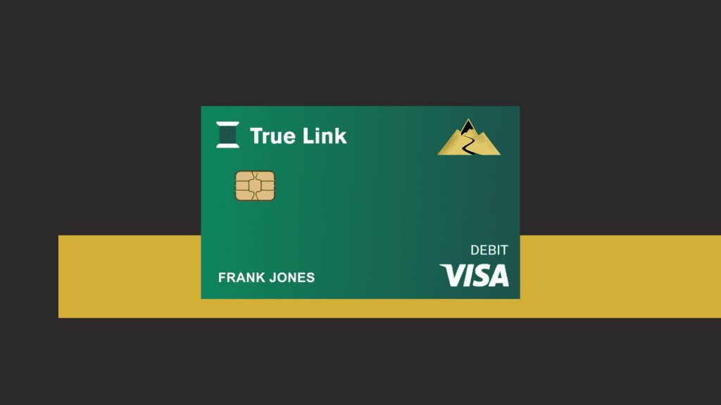 sample gold based debit card
