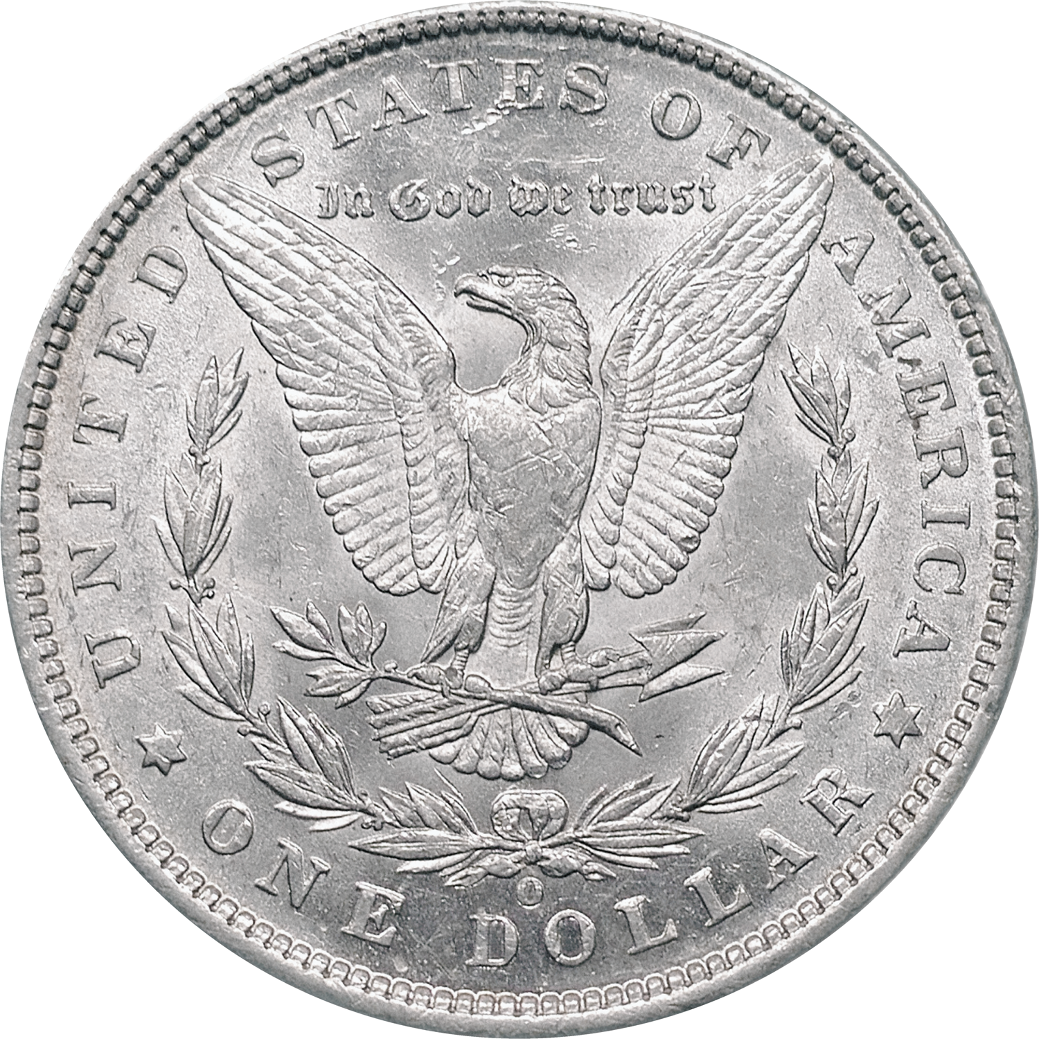 1891 O Morgan Silver Dollar