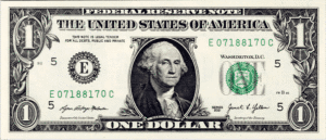 2021 Series $1 Fancy Serial Unc