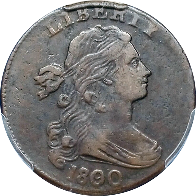 Draped Bust Large Cent Overdate 1800/79