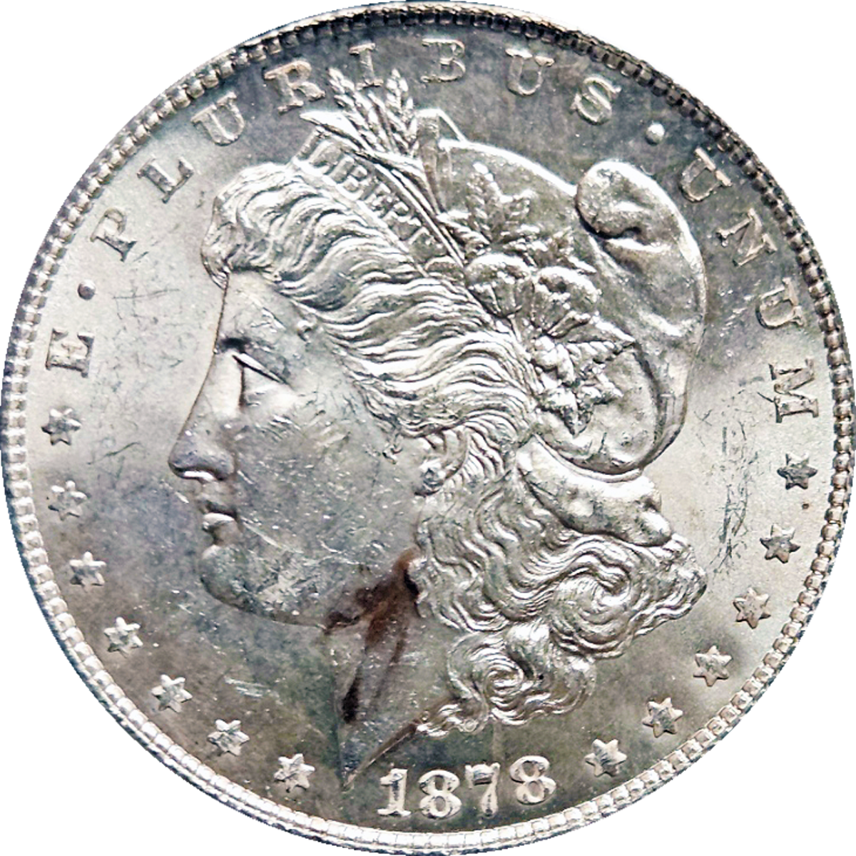 1878 S Morgan Dollar PCGS MS62
