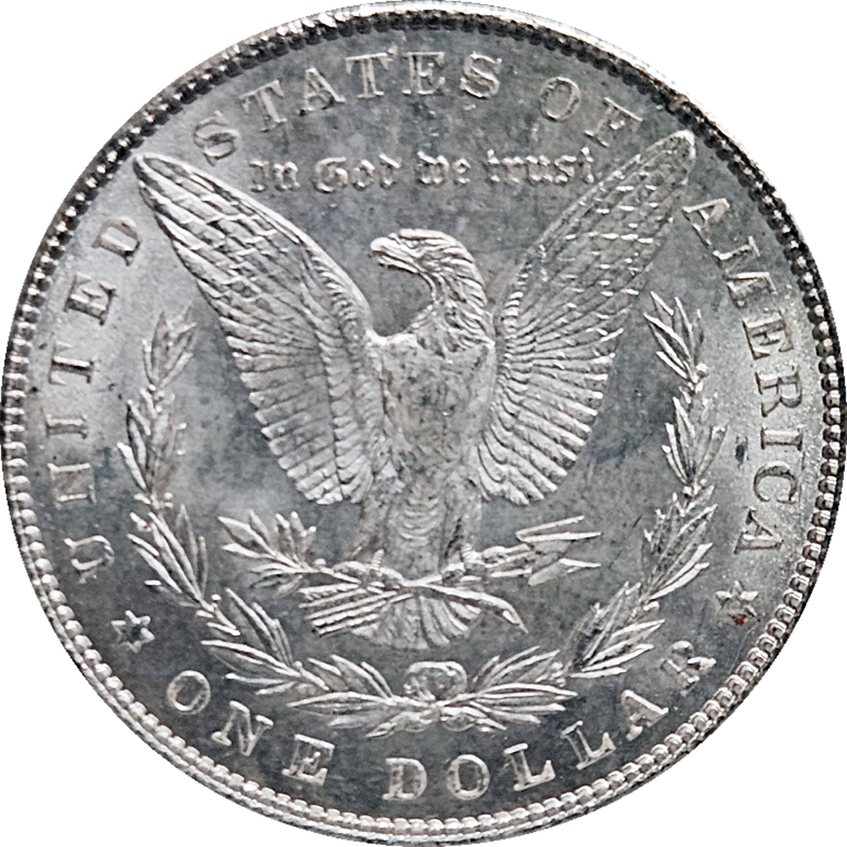 1896 Morgan Dollar NGC MS65