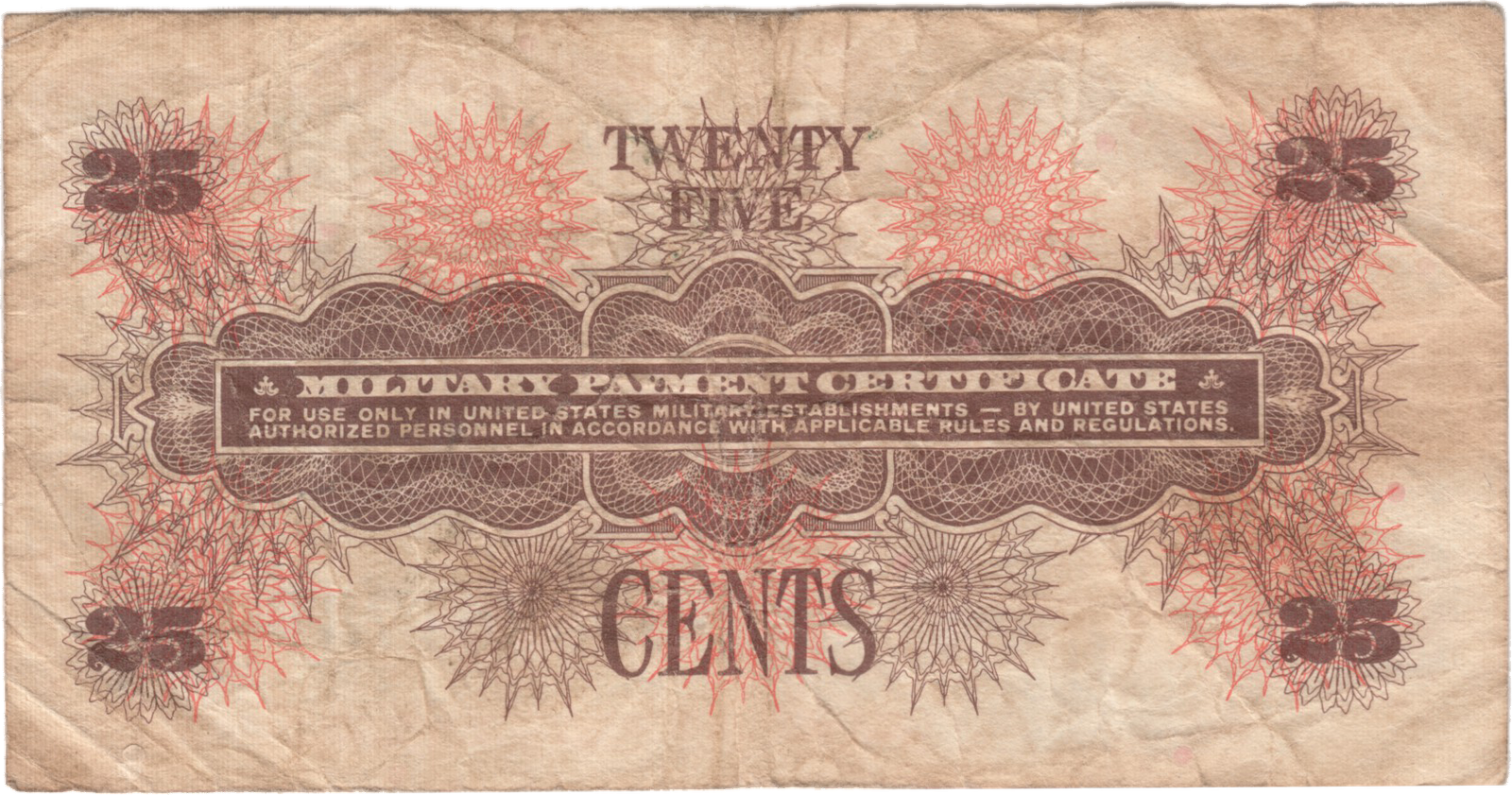 Series 661 Military Payment Certificate