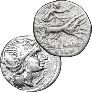 Ancient Roman Silver Denarius