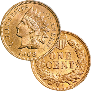 1908 S Indian Head Cent